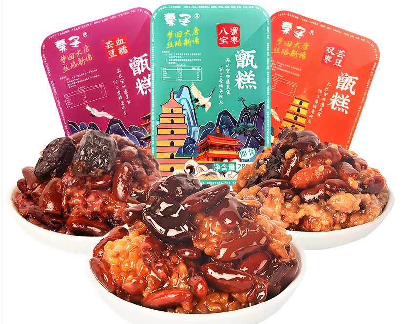 龙应FKJ-6甑糕全自动灌装封口机