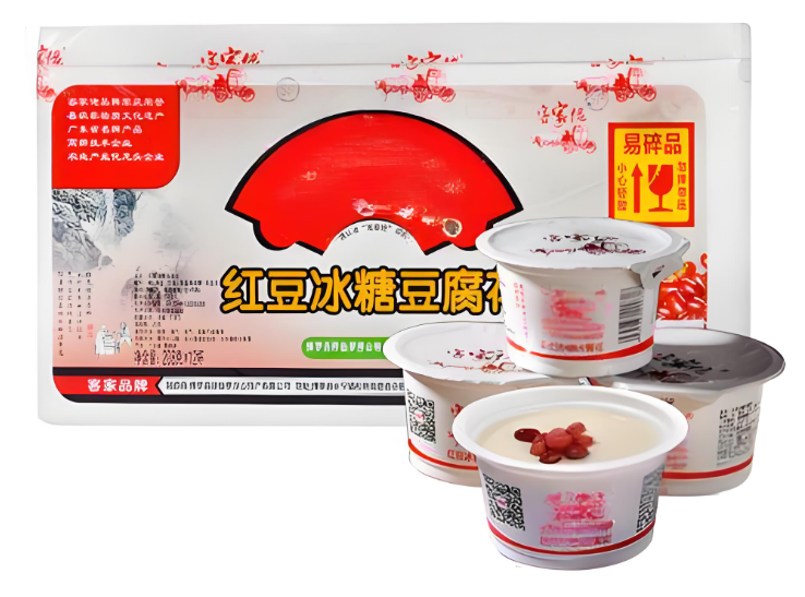 龙应 FKJ-6 冰糖豆花全自动灌装封口机