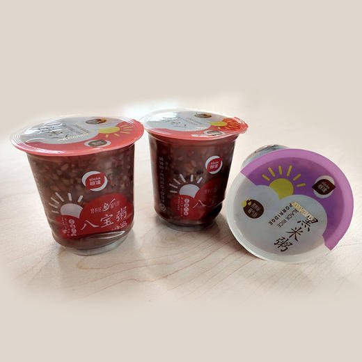 龙应杯装早餐粥灌装封口机