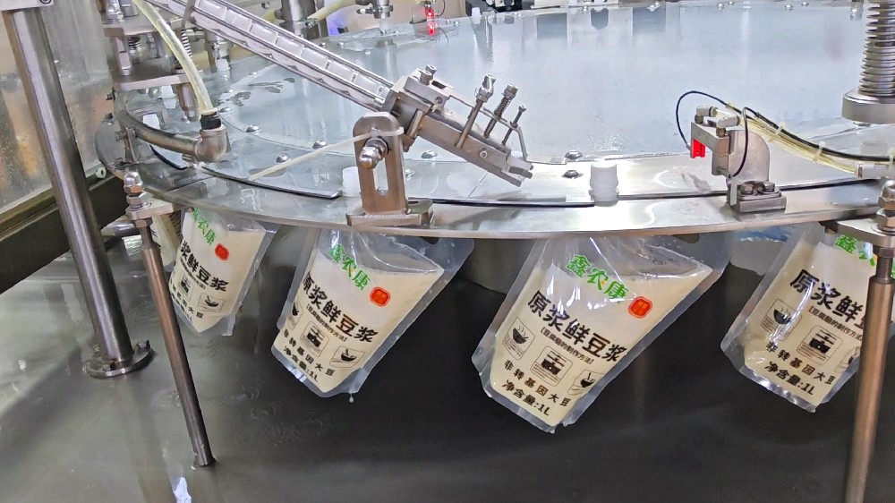 龙应豆浆生产线