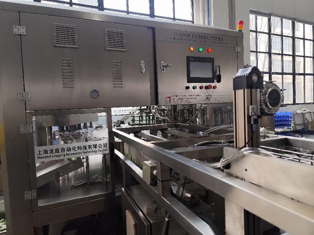 龙应12头全自动自立袋充填旋盖机  直立袋灌装机 吸嘴袋灌装旋盖机